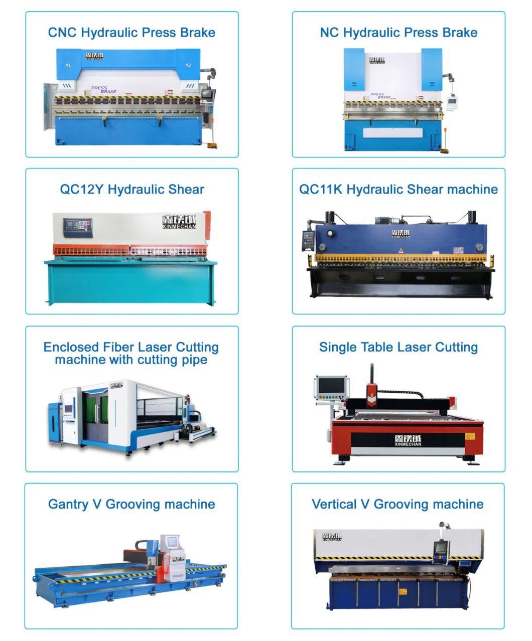 Full Protect Cover CNC Laser Cutting Machine for Ms Ss Steel Plate with Exchange Table