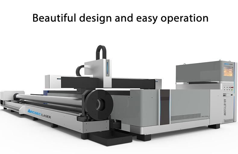 Fiber Metal Laser Cutting Machine Sheets/Tube Remax 1530 1000W 2000W 3000W Metal Sheet CNC Fiber Laser Cutting Machine