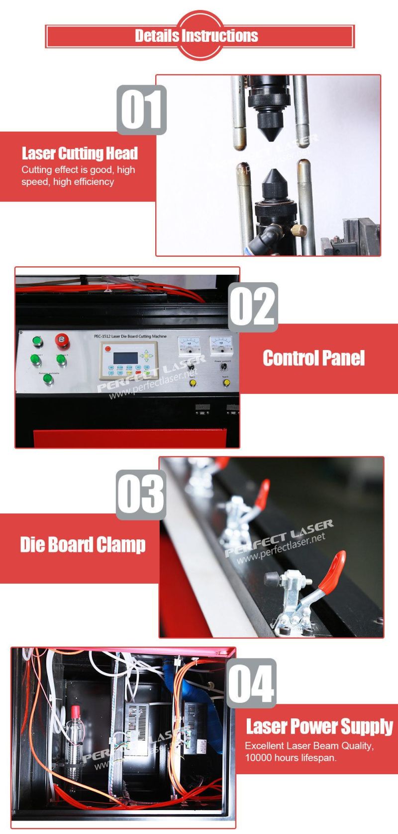 300W 400W Plywood Die Board Laser Cutting Machine