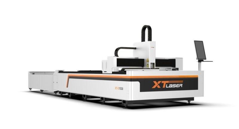 High Efficiency Exchange Table Fiber Laser Cutting Machine for Good Price and Quality