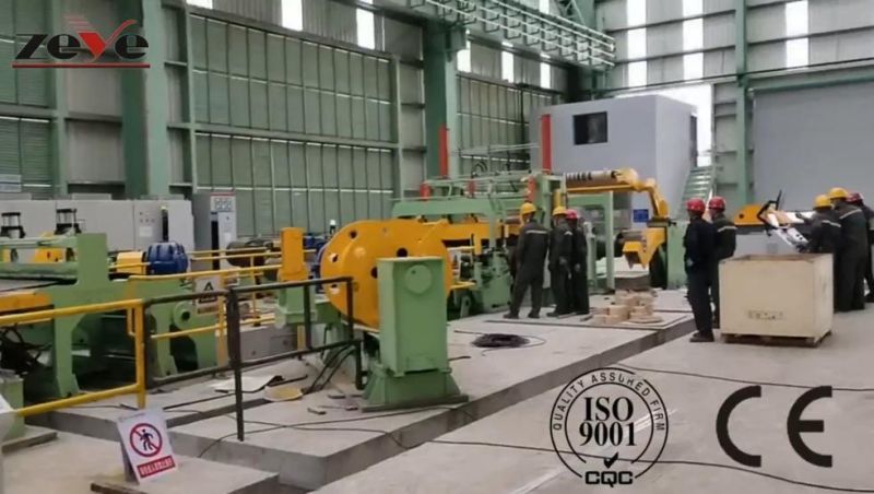 High Speed PPGI PPGL Cr Hr Gi Metal Slitting Line