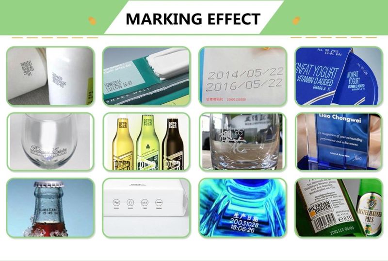 Lbc30 30W CO2 Laser Marking Machine for PVC/PPR/HDPE Pipe Fly Mode for Automatic Production Lines