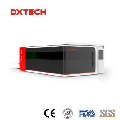 1000W 2000W Fiber Laser Cutter of Full Protection Cover for Stainless Steel Carbon Steel