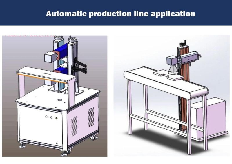 20W/30W/50W/70W/100W White/Black/Color Fiber Laser Marking Machine