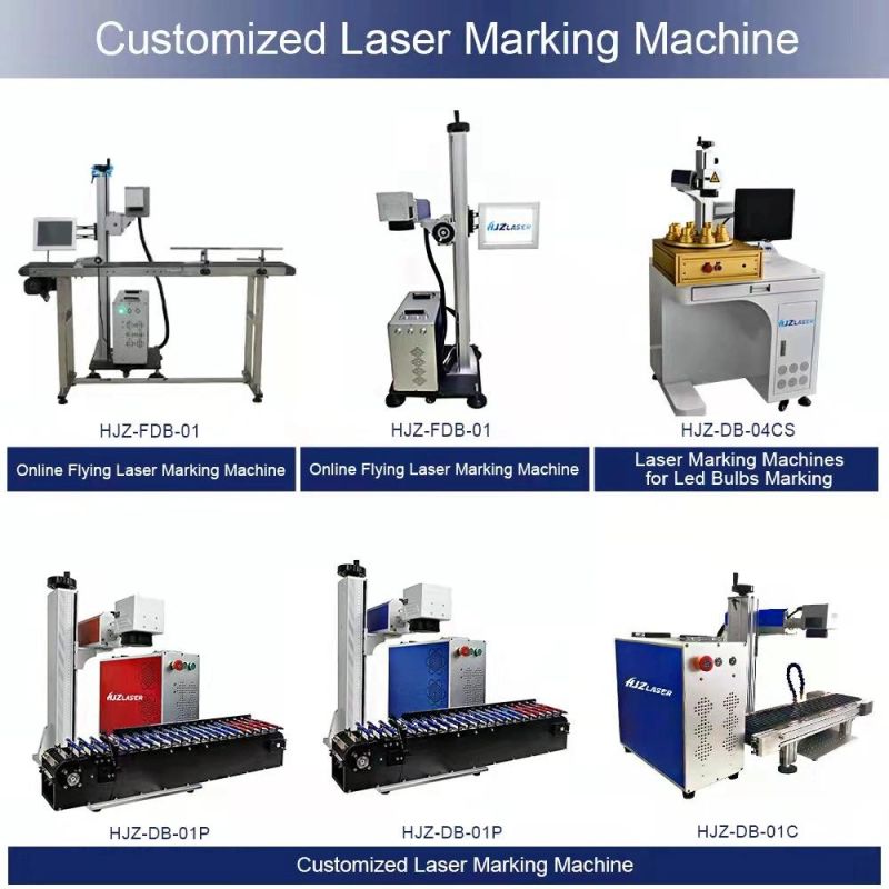 50W Laser Cutting Metal Fiber Laser 30W Marking Machine Plastic Jewellery Gold Rings Engraving Tag