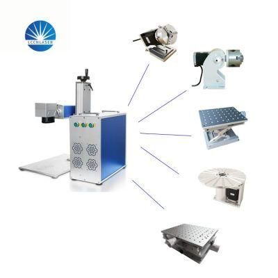 High Precision Split Mini 20W 30W 50W Portable 30W Fiber Laser Marking Machine for Metal