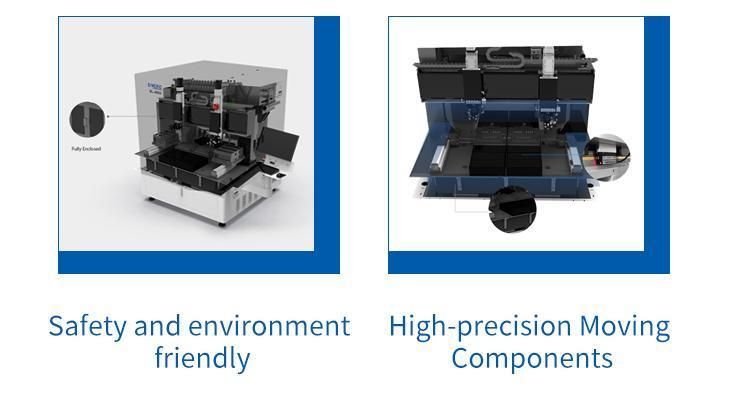 China CNC CO2 Mobile Glass Laser Cutting Machine