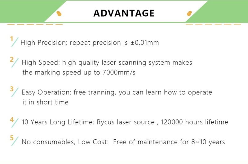 3W UV Laser Marking Machine for Plastic / Glass