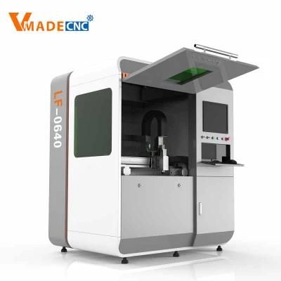 Metal 1000W Mini Cover Fiber Laser Cutting Machine 1300*900mm