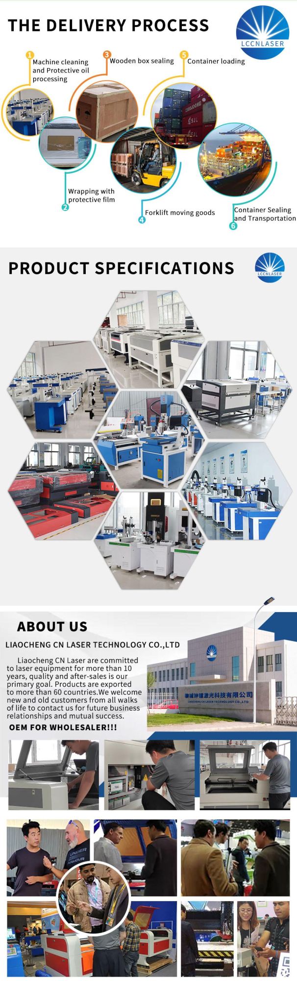 Split Fiber Laser Marking Machine with Auto Focus System