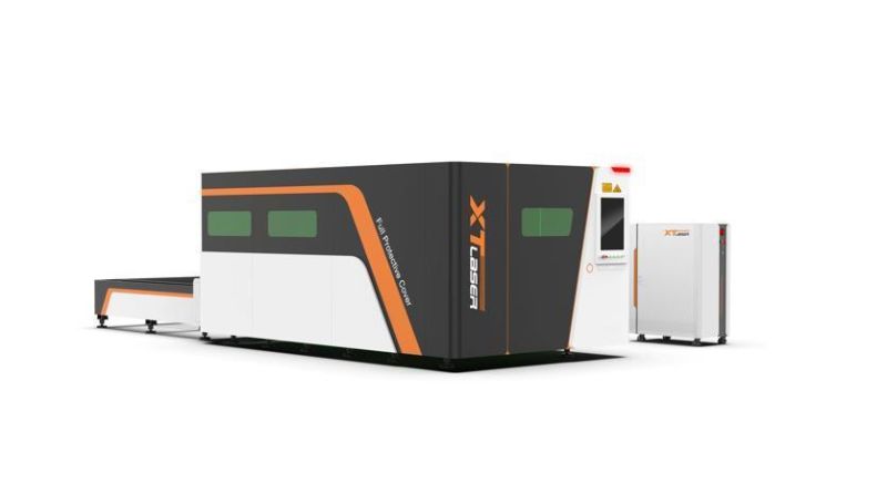 Fully Enclosed Fiber Laser Cutting Machine with Ipg/ Raycus for Cutting CS/Ss/Aluminum