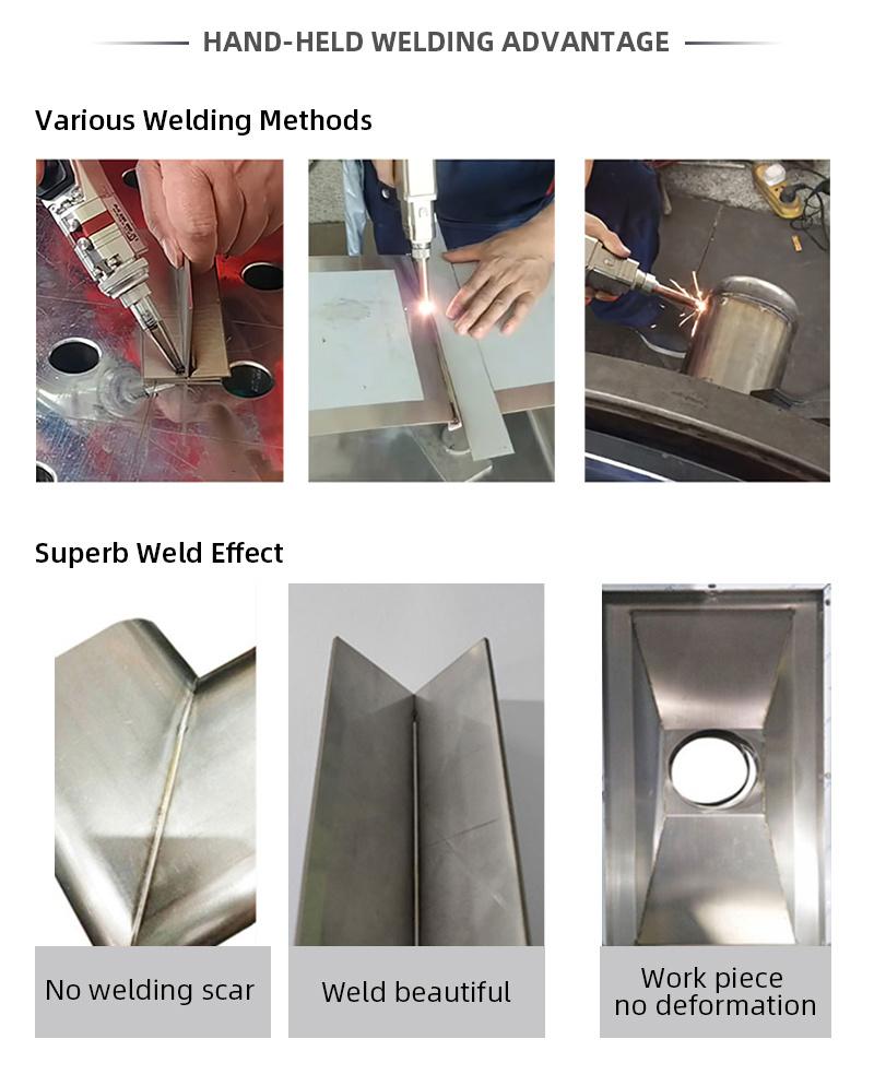 Handheld Fiber Laser Welding Machine with Auto Wire Feeding Device