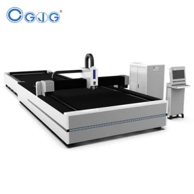 Working Area 3000*1500mm Double Table Open Type 2kw Fiber Laser Cutting Machine