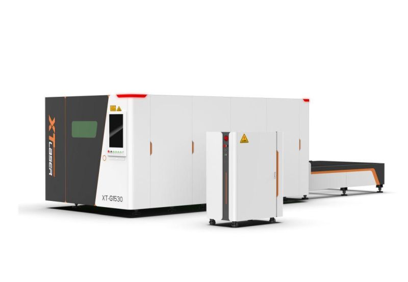 Fiber Laser Cutting Machine for Low and Medium Power with Precitec and Raytools Cutting Head