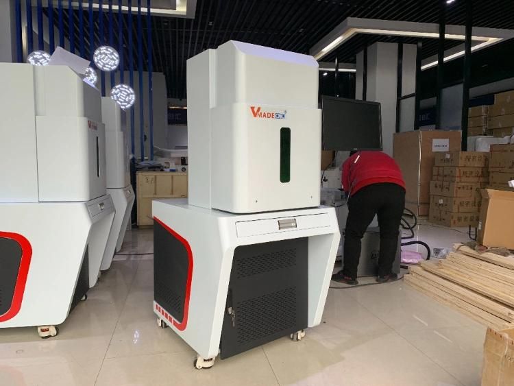 Safety Protective Cover Enclosed Jpt Fiber Laser Engraving Machine