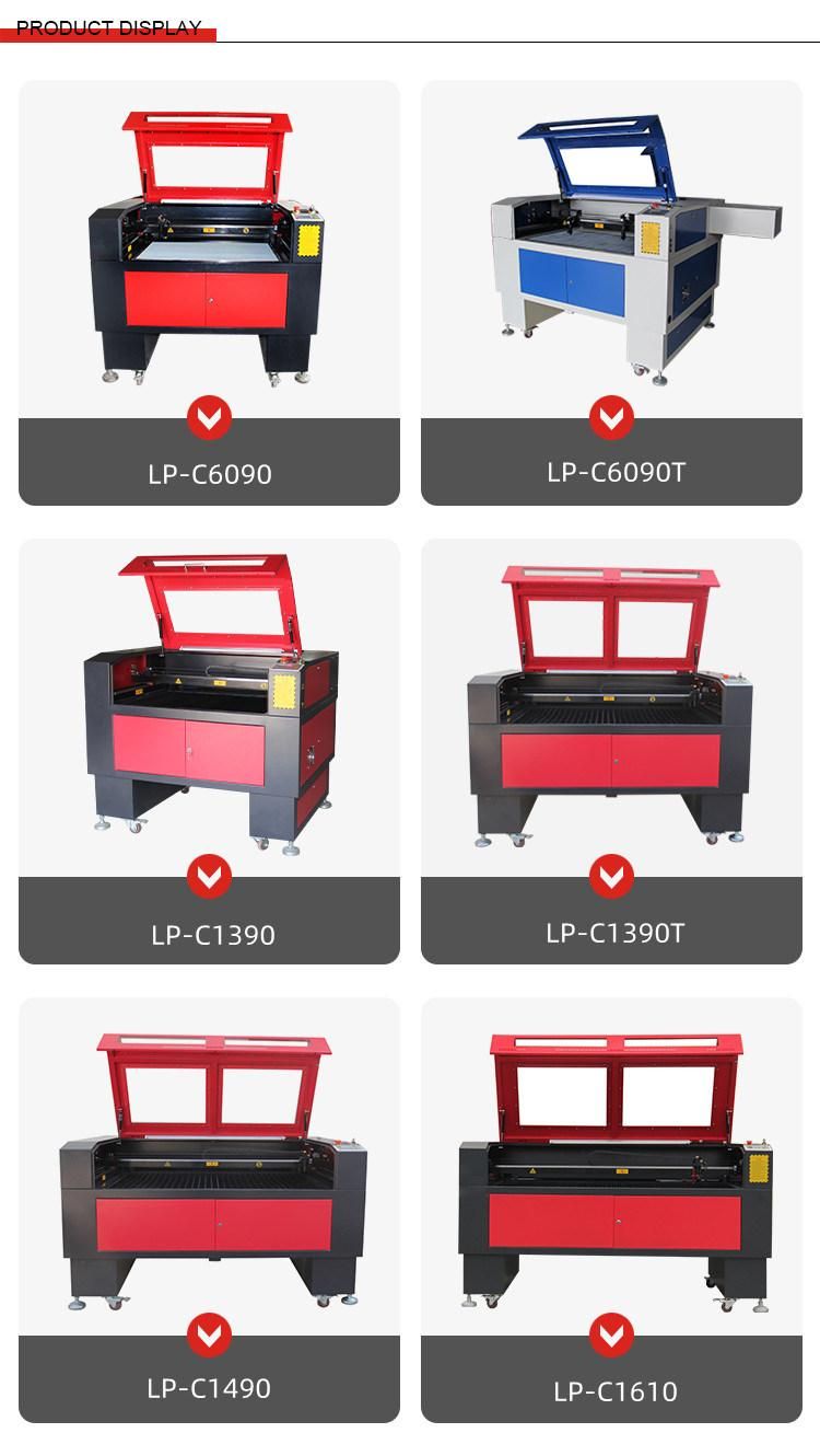 1290 100W High Precision Camera Textile CO2 Laser Cutting Machine