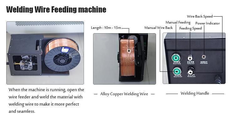 Auto Wires Feeder Fiber Laser Welding Machine