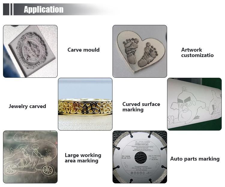 Rayfine Laser Marking Machine 3D Dynamic Focus Fiber Laser Engraving Machine for Metal Surface