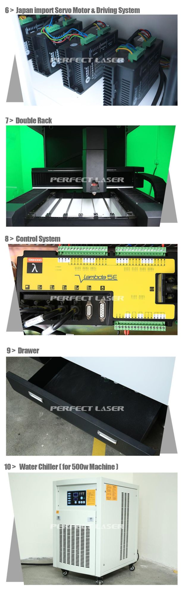 1000W Carbon Steel Fiber Laser Cutting Machine with Protective Cover