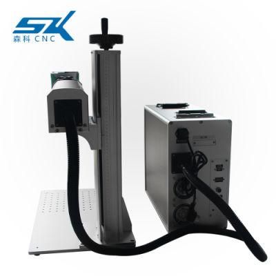 Senke 20W 30W 50W Portable Fiber Laser Marking Cutting Machine