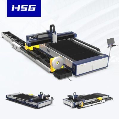 2022 1500W-6000W CNC Fiber Laser Cutting Machines for Metal Sheet Raycus / Ipg Fiber Laser 3000*1500mm Cutting Area