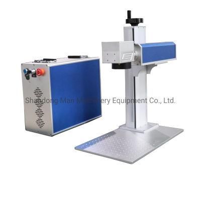 Desktop UV Fiber Laser Marking Machine 10W 20W for Phone Cable