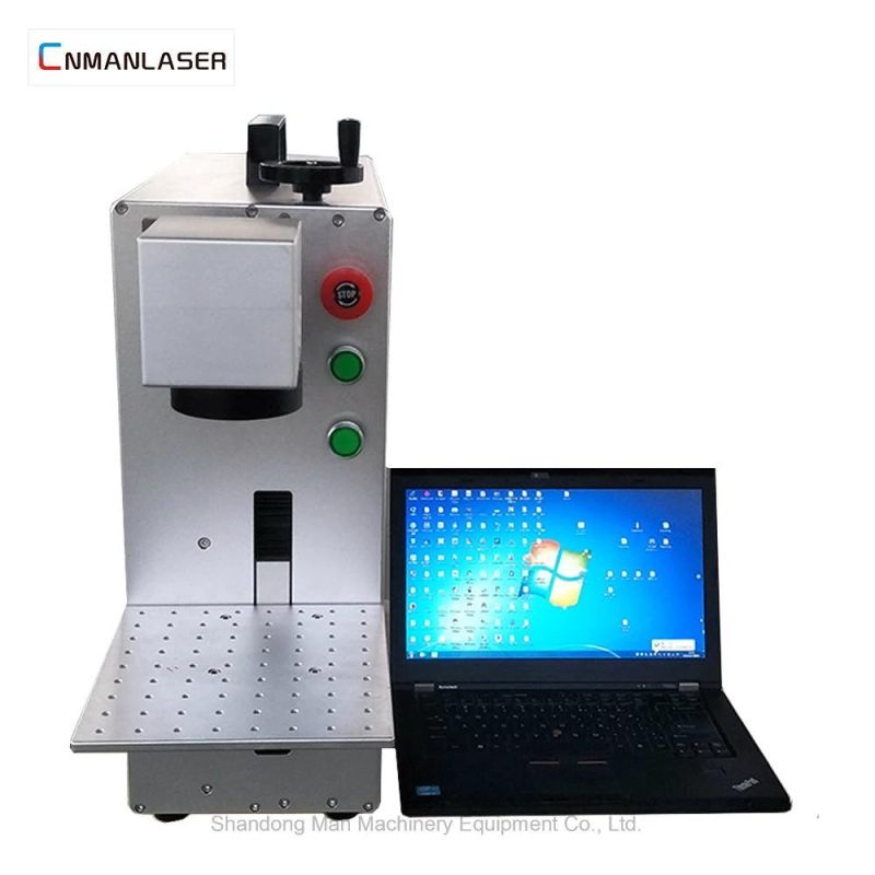 Portable Medical Equipment  Laser Marking Machine with Win10 Computer 