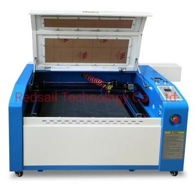 Redsail High Speed Home DIY Desktop CO2 Laser Engraving and Cutting Machine for Wood Plastic Glass with Honeycomb Table