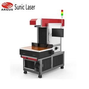 RF Metal Tube CO2 Laser Marking Carving Machine Galvo CO2 Laser Cutter for Invitation Paper Card