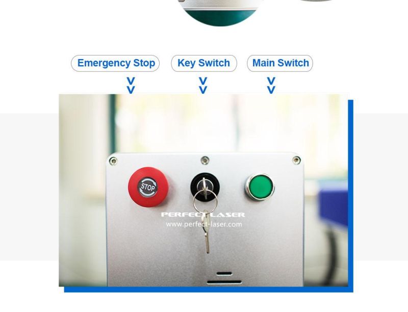 Air Cooling 20W Flying Optical Fiber Laser Marking Machine for Metals