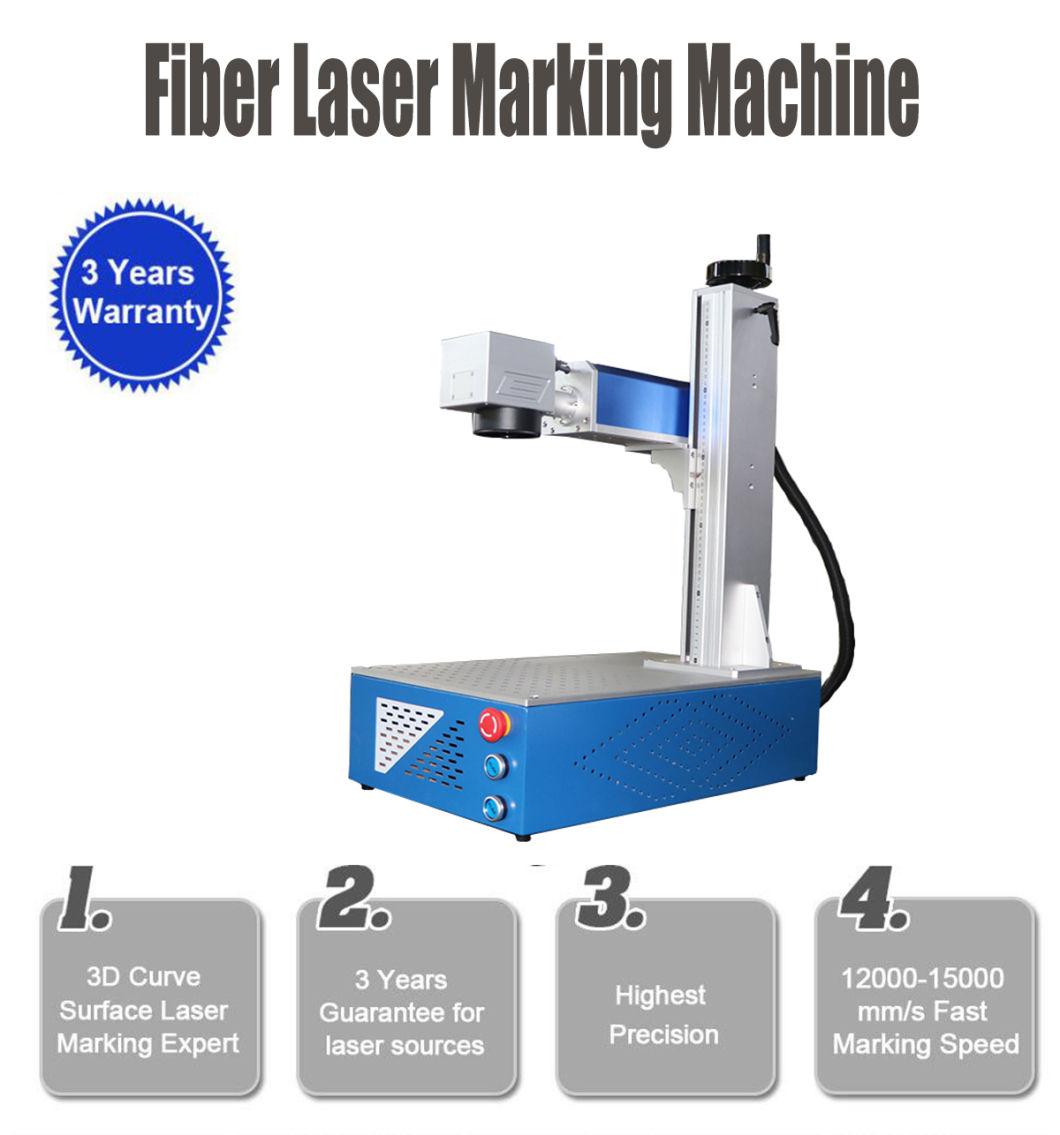 Laser Engraving Machine/Marking /Engraver Equipment for Metal Sheet/Carbon Steel/Aluminum/Copper/Wood Bamboo Plastic Handicraft Mark