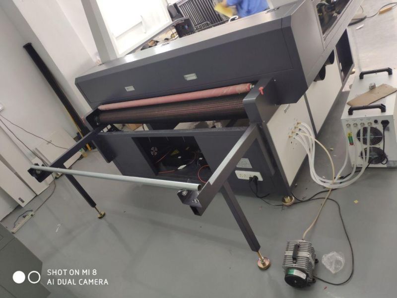 Auto Feeding Conveyor Camera Hand Controller Single Head Handle Laser Cutting Machine
