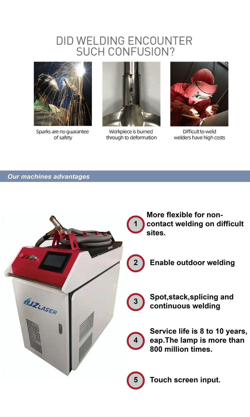 1500W Handheld Laser Welding Machine with Auto Wire Feeding System