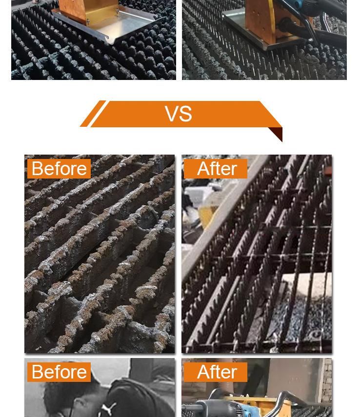 Easy Operation Built Tough Slag Remover for Blade Worktable