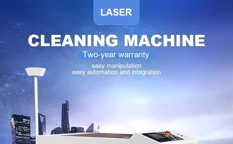 2000W Metal Rust Oil Removal Machine Handheld Fiber Laser Cleaning Machine for Sale
