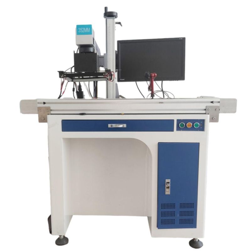 CCD Auto Positioning Fiber Laser Marking Machine 20W