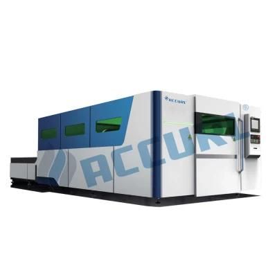 CNC Sheet Metal Plate Fiber Laser Cutting Machine