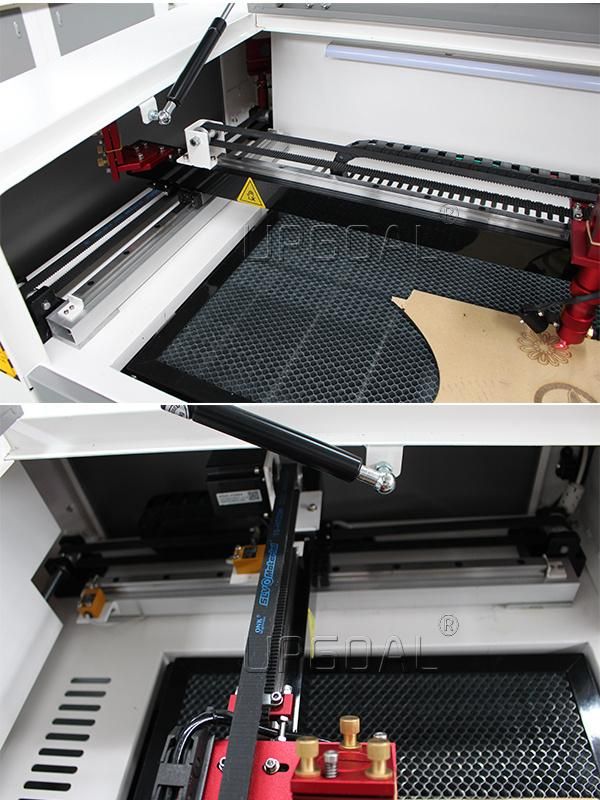 Small Cheap Leather CO2 Laser Engraving Cutting Machine 600*400mm