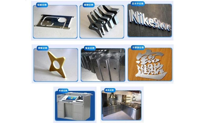 1000W Laser Cutting Machine CNC Price, Iron Aluminium Carbon Steel Metal Alloy Cutter, Mini Machinery Performance Industry Equipment