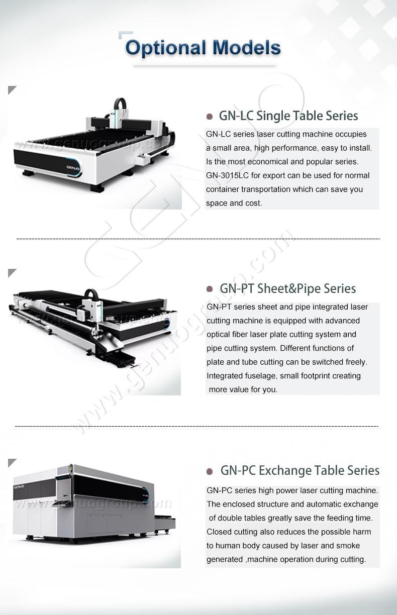 High Quality Iron Working Automatic Fiber Laser Cutting Machine