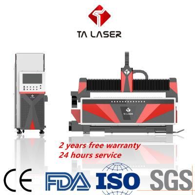 Higg Speed CNC Fiber Laser Cutting Machine for Cutting Metal Sheet Corbon Steel, Stainless Steel, Alu, Copper, Brass, Galvanized Sheet