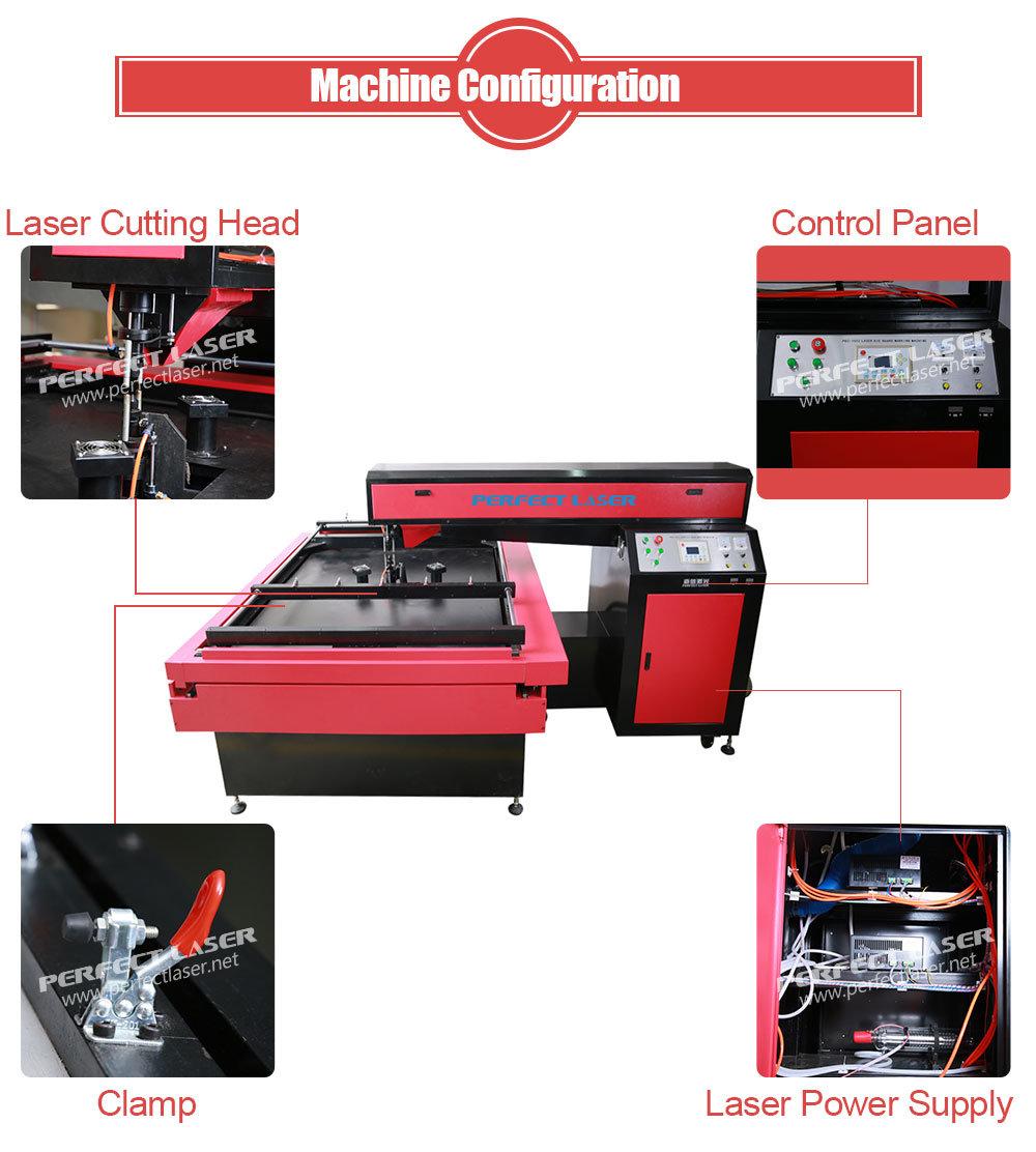 300W 400W Plywood Die Board Laser Cutting Machine