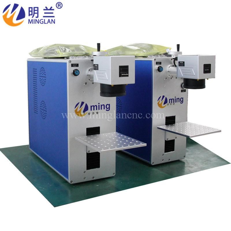 20W 30W 60W 80W 100W 120W 4000kHz 500ns Mopa Fiber Laser Color Marking Machine with Jpt M7