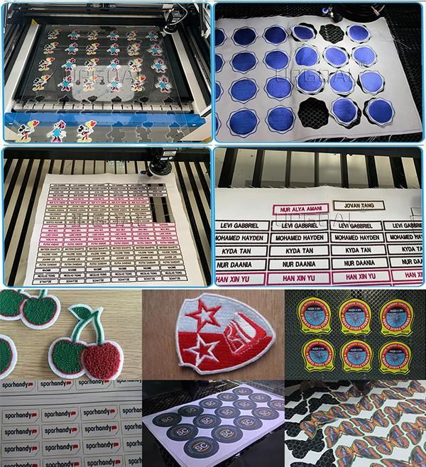 CCD Camera Scanning Laser Cutting Engraving Machine for Cloth Fabric Leather 1300*900mm