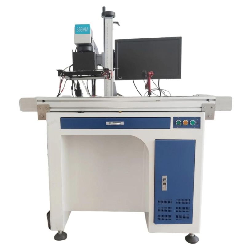 Visual Static Fiber Laser Marking Machine 30W