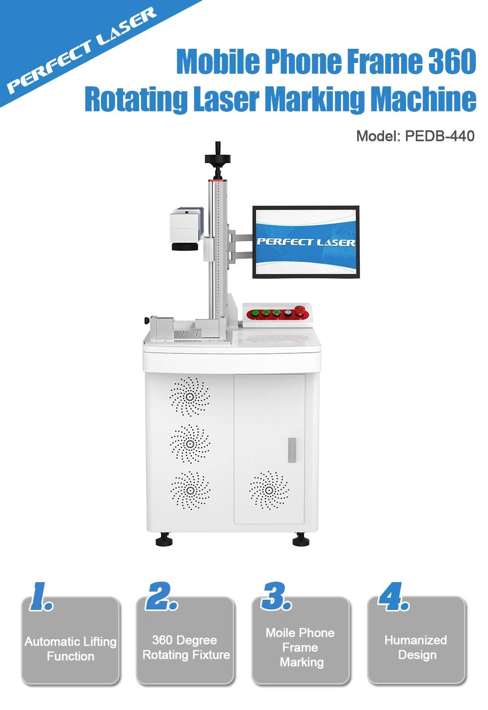 360 Rotating Laser Marking Machine for Mobile Phone Middle Frame