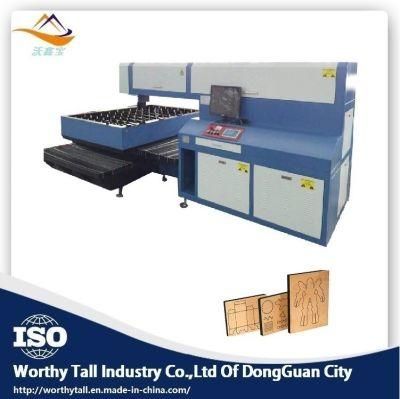 Shenzheng Die Board Laser Cutting Machine / Wood Laser Cutter Price