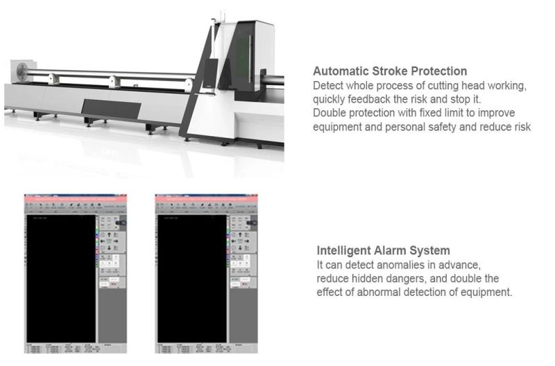 6m 2kw Pipe Cutting Laser Machine