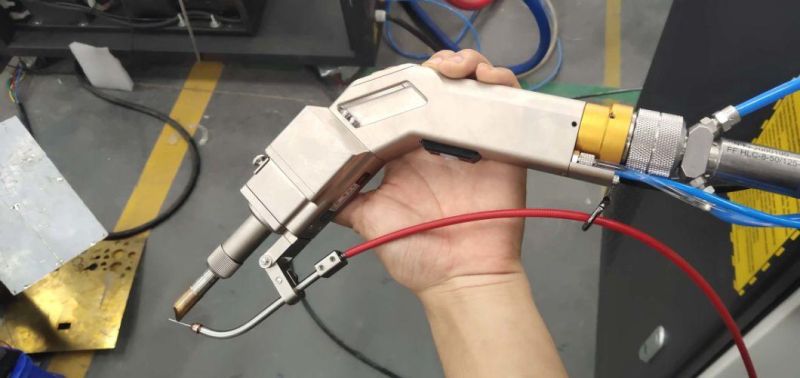 Hand-Held Fiber Laser Welding Machine for Stainless with Feeding Wires