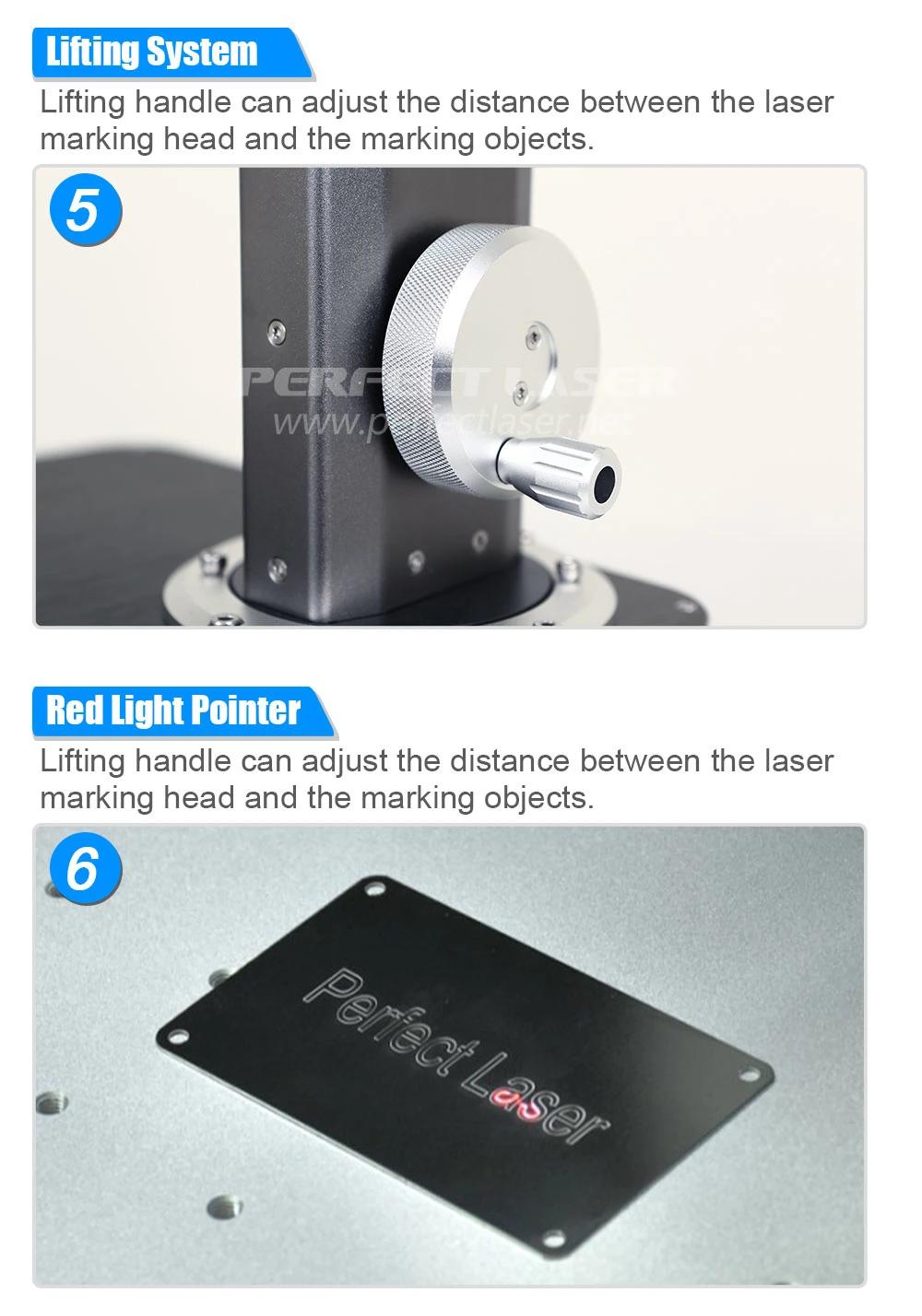 Pedb-100A Cost-Effective Portable Mini Fiber Laser Marking Machine 20W